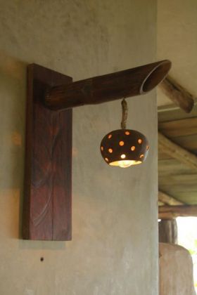 Hand made wooden lamp made in Pedasi Panama – Best Places In The World To Retire – International Living